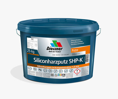 Diessner Putze: Siliconharzputz SHP-K 1mm
