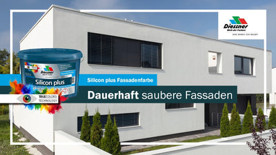 Silicon plus Fassadenfarbe - Langzeitschutz